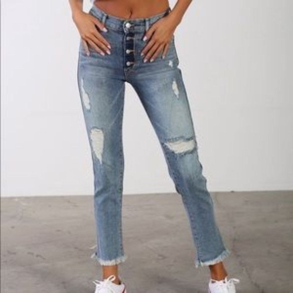 Revice Denim Sweet Monday Button Fly Jeans